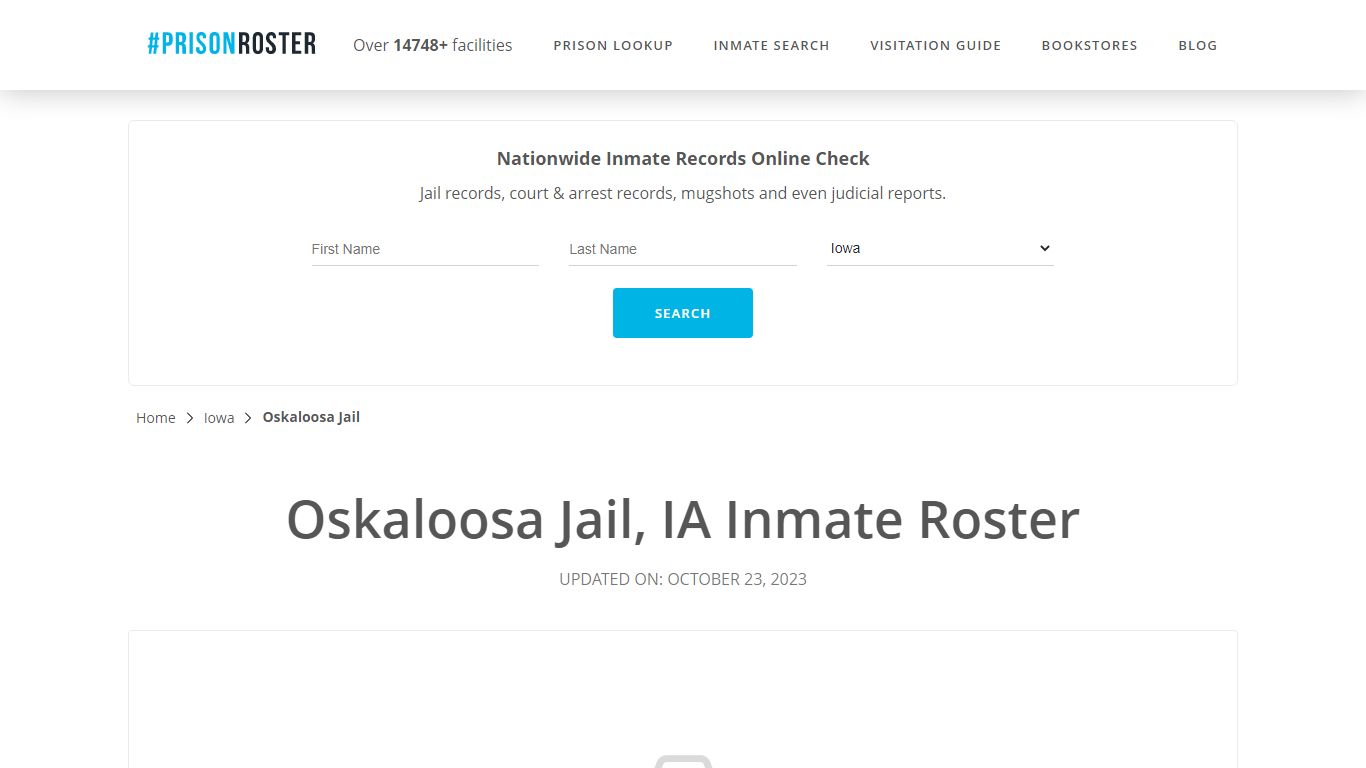 Oskaloosa Jail, IA Inmate Roster - Prisonroster